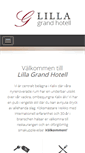 Mobile Screenshot of lillagrandhotell.com